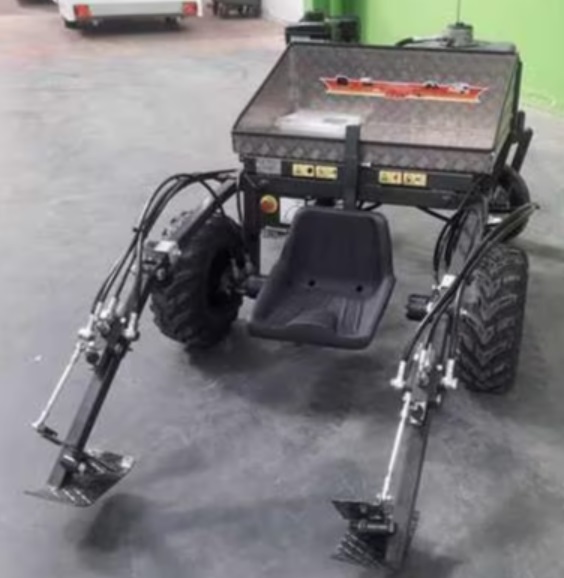 Maquina para recoger azafrán estafa